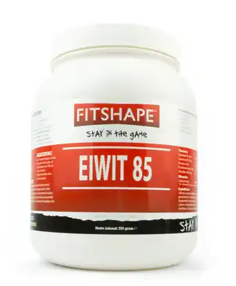 De Online Drogist Fitshape eiwit 85 vanille aanbieding