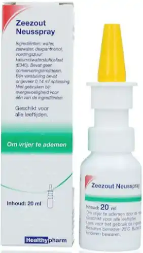 De Online Drogist Healthypharm zeezout neusspray aanbieding