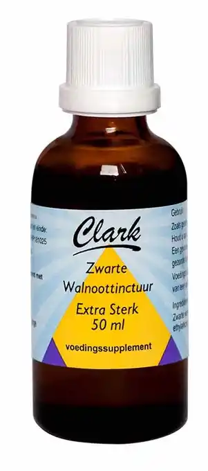 De Online Drogist Clark zwarte walnoot extra sterk tinctuur aanbieding