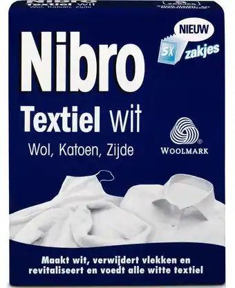 De Online Drogist Nibro textiel wit zakjes aanbieding