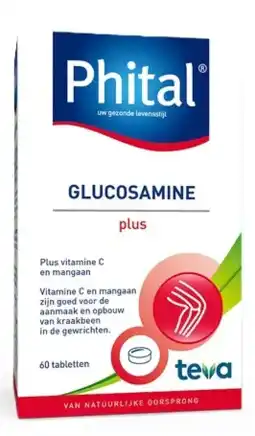 De Online Drogist Phital glucosamine plus tabletten 60st aanbieding