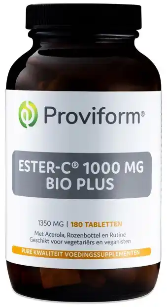 De Online Drogist Proviform ester c 1000mg bio plus tabletten 180st aanbieding