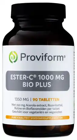 De Online Drogist Proviform ester c 1000mg bio plus tabletten 90st aanbieding