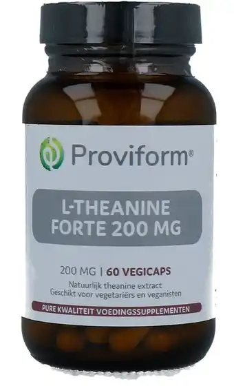 De Online Drogist Proviform l-theanine forte 200mg capsules aanbieding