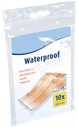 De Online Drogist Bevaplast wondpleister waterproof 10x6cm 10st aanbieding