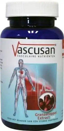 De Online Drogist Vascusan granaatappel extract capsules 60st aanbieding