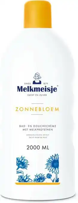 De Online Drogist Melkmeisje zonnebloem bad- en douchecrème aanbieding