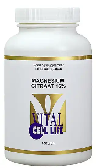 De Online Drogist Vital cell life magnesium citraat 16% poeder aanbieding