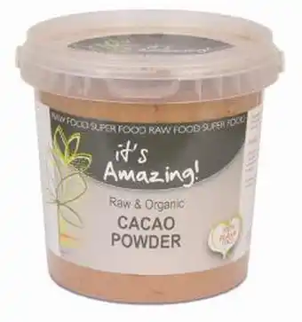 De Online Drogist Its amazing cacao powder 300 gr aanbieding