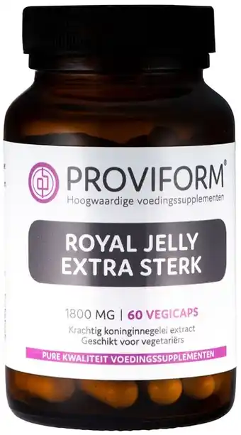 De Online Drogist Proviform royal jelly extra sterk vegicaps 60st aanbieding