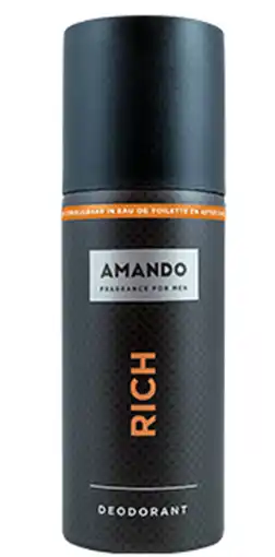 De Online Drogist Amando deodorant spray rich aanbieding