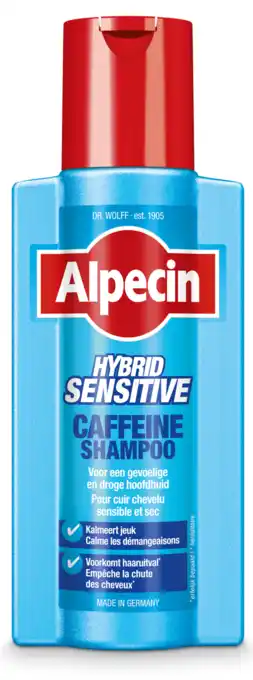 De Online Drogist Alpecin cafeïne shampoo hybrid aanbieding