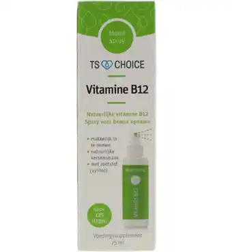 De Online Drogist Ts choice vitamine b12 spray aanbieding