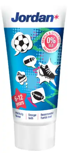 De Online Drogist Jordan tandpasta junior 6-12 jaar aanbieding
