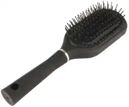 De Online Drogist Hair mode haarborstel met open achterkant zwart aanbieding