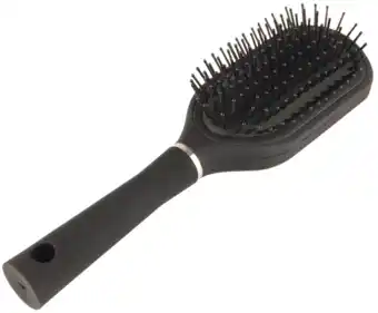 De Online Drogist Hair mode haarborstel met open achterkant zwart aanbieding