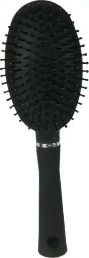 De Online Drogist Hair mode haarborstel ovaal groot zwart aanbieding