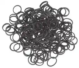 De Online Drogist Hair mode rasta elastiekjes zwart aanbieding