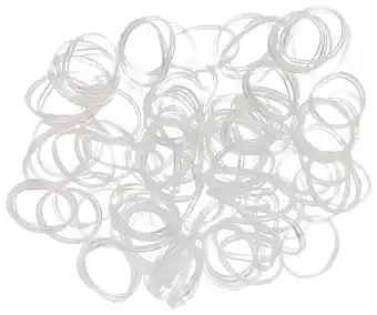 De Online Drogist Hair mode rasta elastiekjes transparant aanbieding