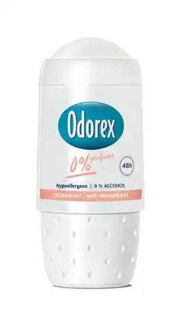 De Online Drogist Odorex 0% deodorant roller aanbieding