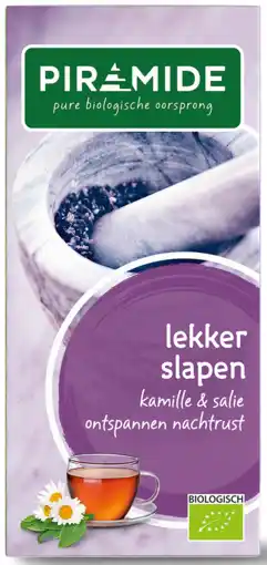 De Online Drogist Piramide thee lekker slapen aanbieding