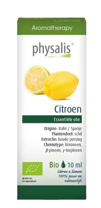 De Online Drogist Physalis aromatherapie citroen aanbieding