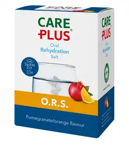 De Online Drogist Care plus o.r.s. granaatappel-sinaasappel aanbieding