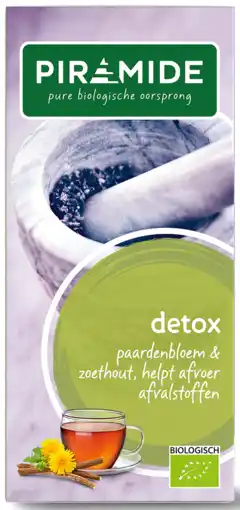 De Online Drogist Piramide thee detox aanbieding
