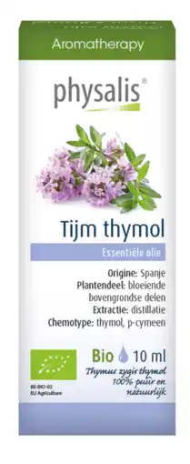 De Online Drogist Physalis aromatherapy tijm thymol aanbieding