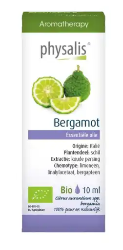 De Online Drogist Physalis aromatherapy bergamot aanbieding