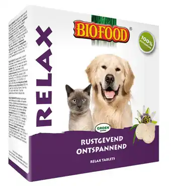 De Online Drogist Biofood relax tabletten aanbieding