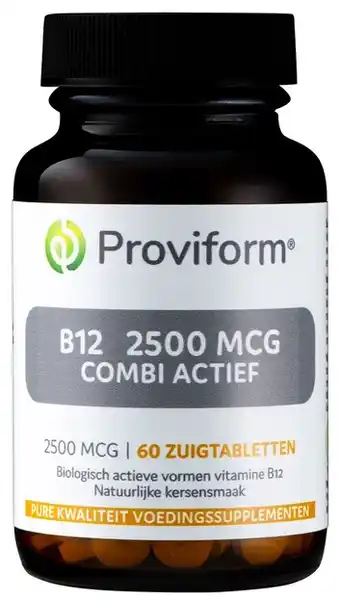 De Online Drogist Proviform vitamine b12 2500 mcg combi zuigtabletten aanbieding