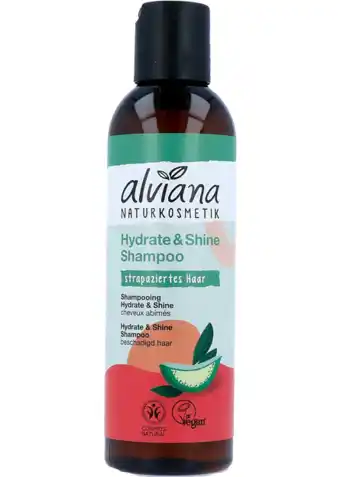 De Online Drogist Alviana hydrate & shine shampoo aanbieding