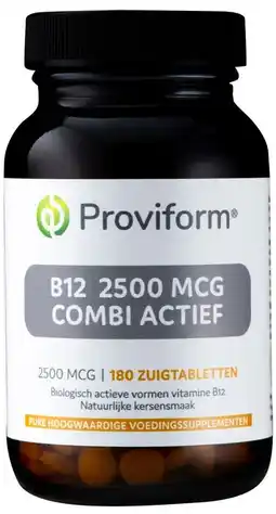 De Online Drogist Proviform vitamine b12 2500 mcg combi zuigtabletten aanbieding