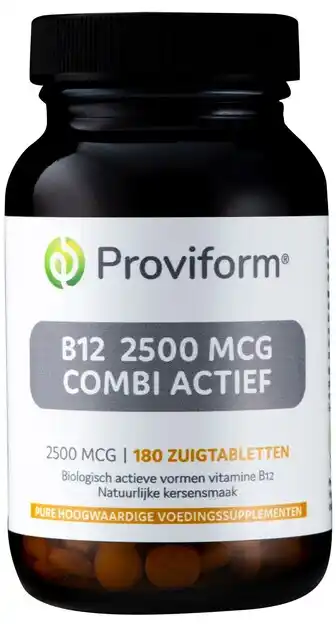 De Online Drogist Proviform vitamine b12 2500 mcg combi zuigtabletten aanbieding