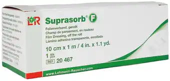 De Online Drogist Lohmann & rauscher suprasorb f folieverband non-steriel 10cm x 1m aanbieding