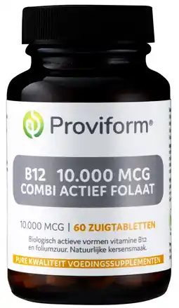 De Online Drogist Proviform vitamine b12 10000 mcg combi zuigtabletten aanbieding