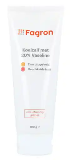 De Online Drogist Fagron koelzalf met 20% vaseline aanbieding