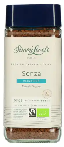 De Online Drogist Simon levelt senza cafeïnevrije oploskoffie aanbieding