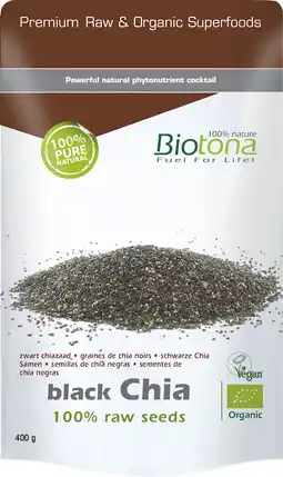 De Online Drogist Biotona black chia raw aanbieding