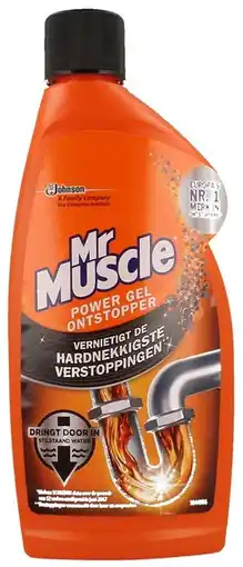 De Online Drogist Mr muscle power gel ontstopper aanbieding