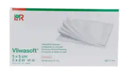 De Online Drogist Lohmann & rauscher vliwasoft vliesstofkompres 5x5cm aanbieding