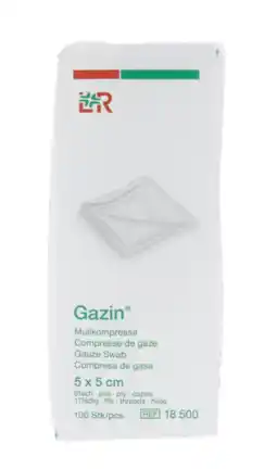 De Online Drogist Lohmann & rauscher gazin gaaskompressen 5x5cm aanbieding