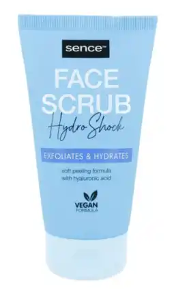 De Online Drogist Sencebeauty face scrub aanbieding