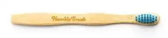 De Online Drogist Humble brush tandenborstel bamboe kids blauw aanbieding