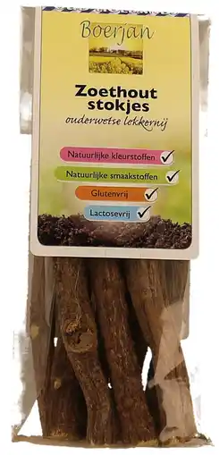 De Online Drogist Boerjan zoethoutstokjes aanbieding