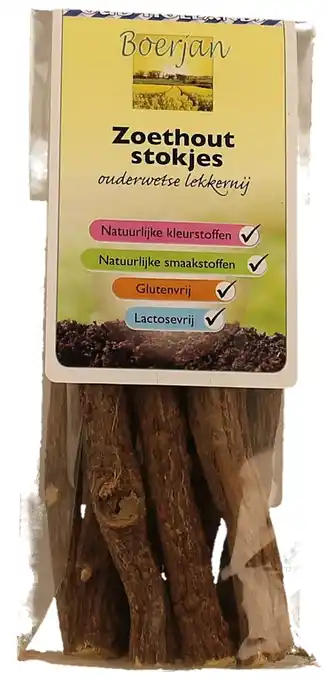 De Online Drogist Boerjan zoethoutstokjes aanbieding