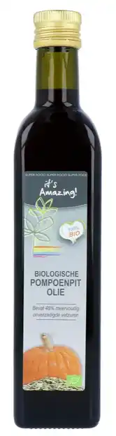 De Online Drogist Its amazing pompoenpit olie biologisch aanbieding