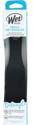 De Online Drogist Wet brush haarborstel for men aanbieding