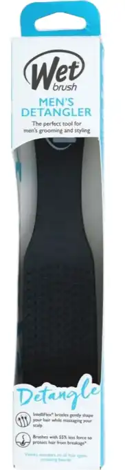 De Online Drogist Wet brush haarborstel for men aanbieding